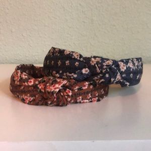 Anthropologie floral headbands